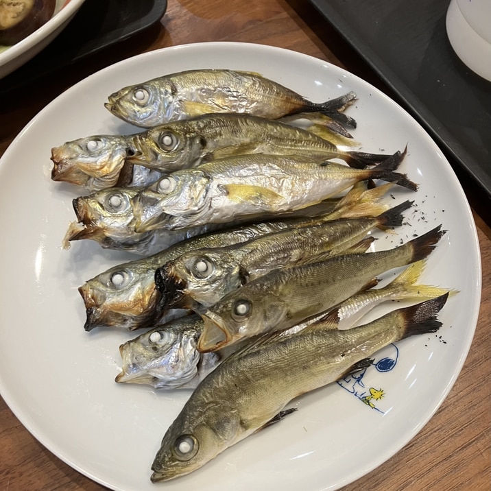 釣った魚の生姜風味焼き